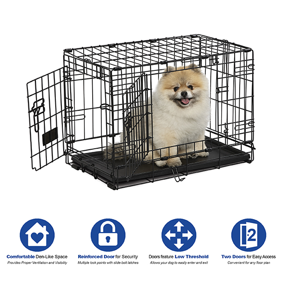 Contour dog crate online